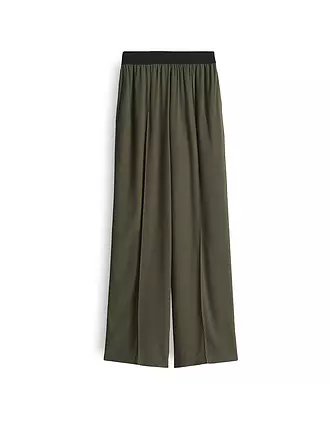 OPUS PANTS | Pantalones Marlene MALOTTA SUMMER | olive